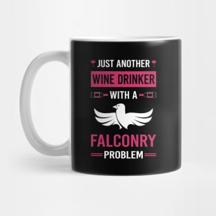 Wine Drinker Falconry Falconer Mug